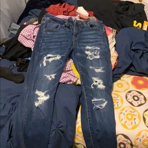 American eagle stretchy jeans.